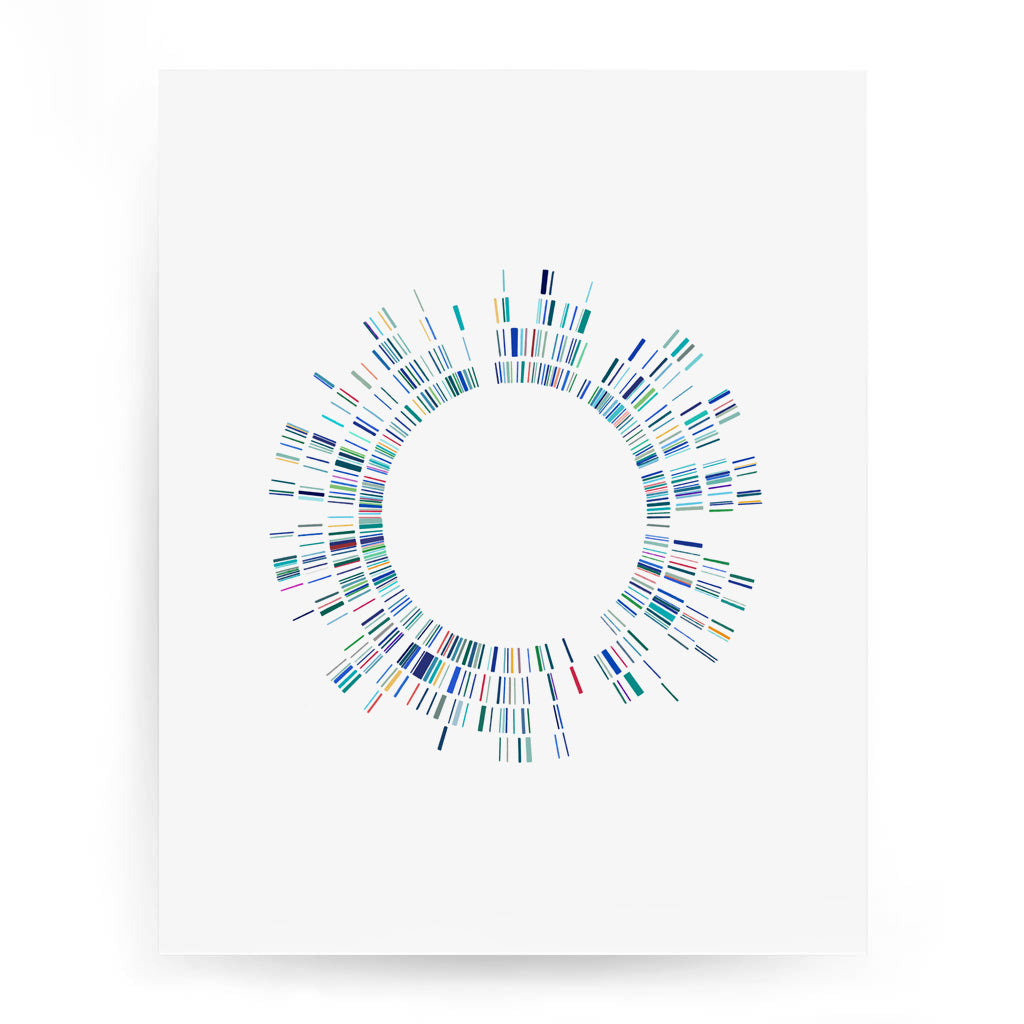 Genome 15 art print