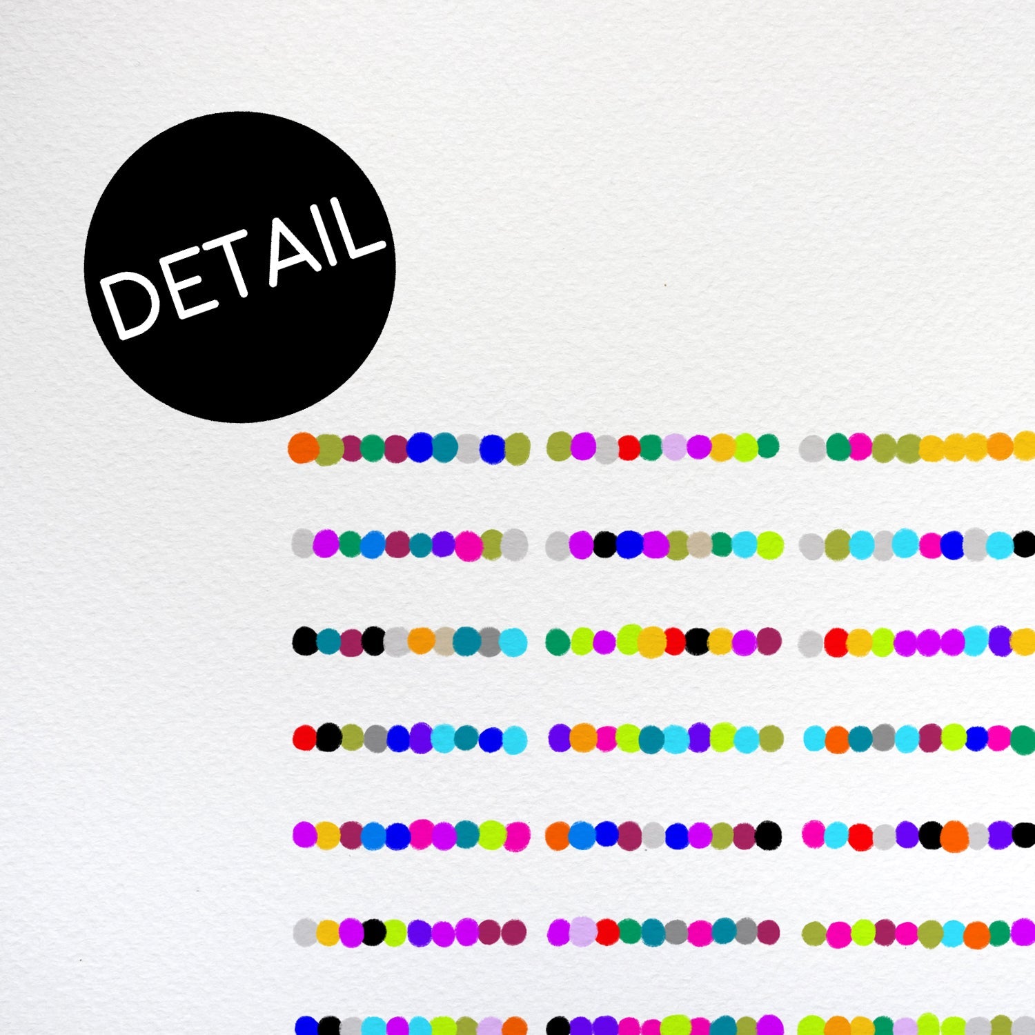 detailed view of HIV Gag print