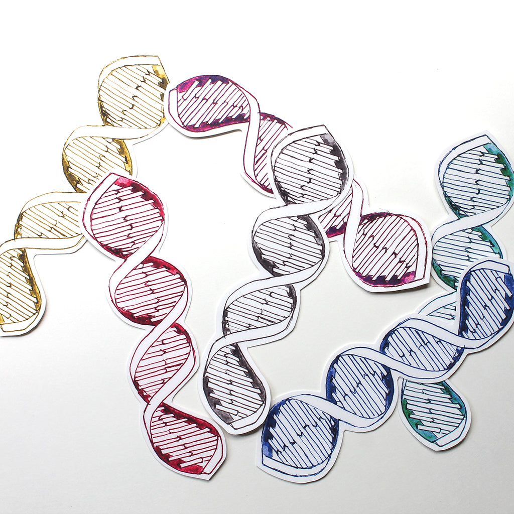 DNA Vinyl Sticker - Sandra Black Culliton