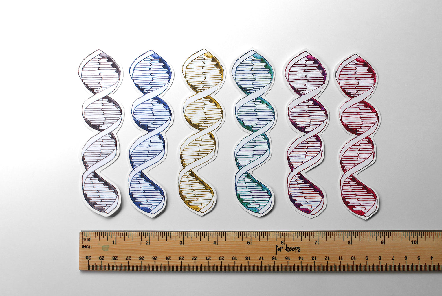 DNA Vinyl Sticker - Sandra Black Culliton