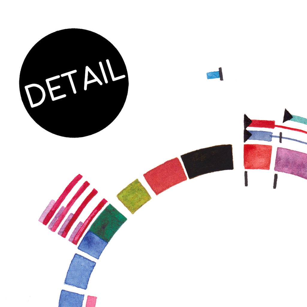 CDKL5 Gene Map,[product type] - Sandra Black Science Art