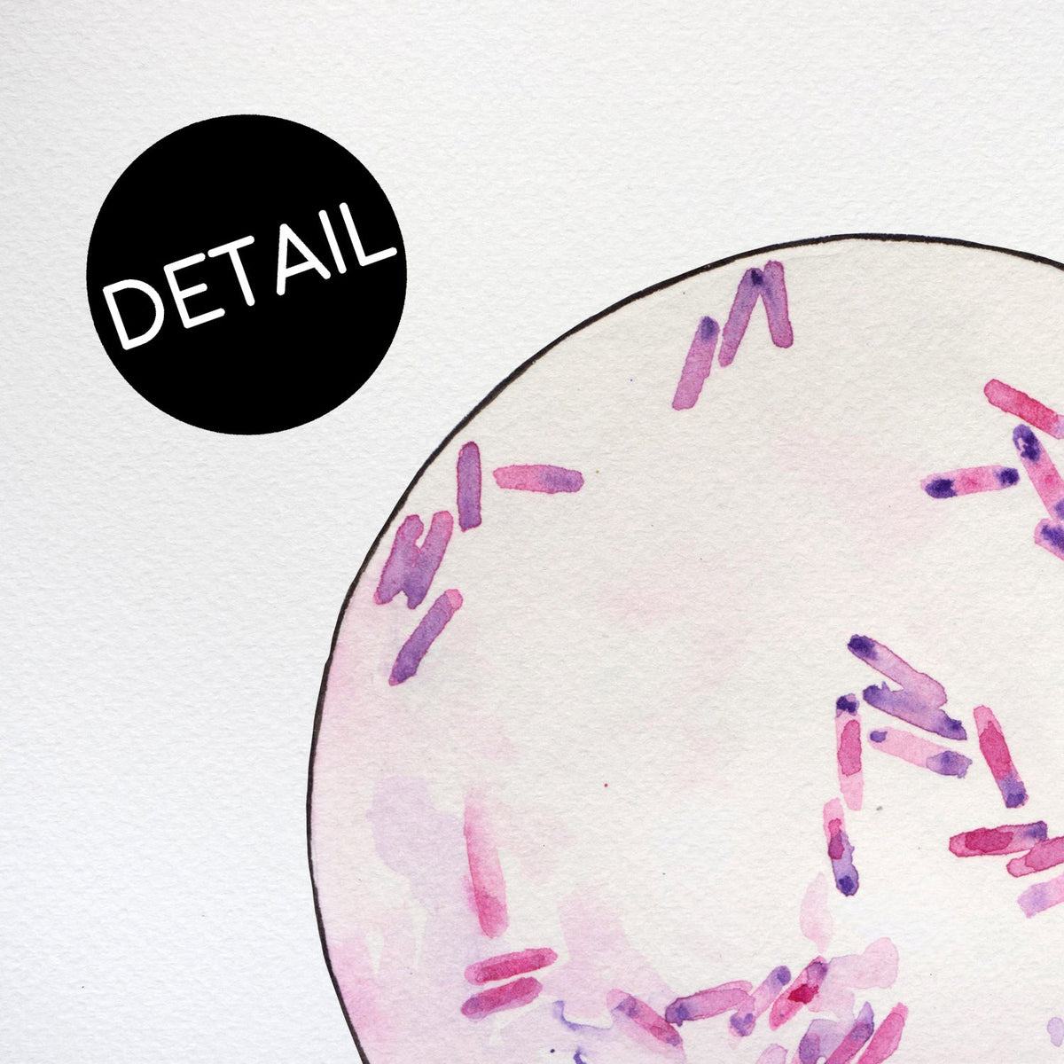 Clostridioides fine art print