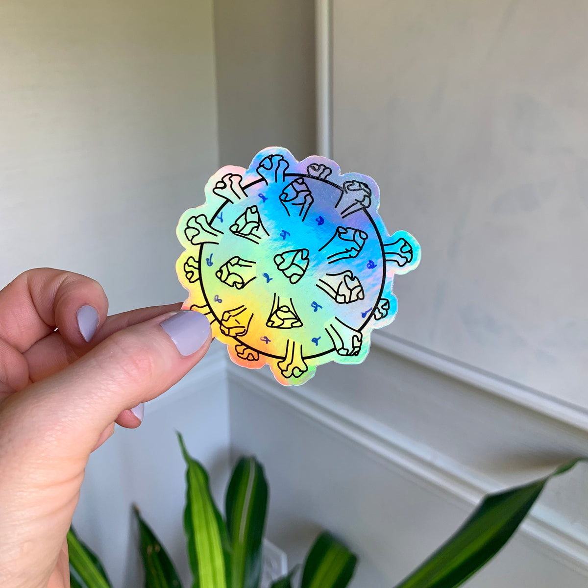 Coronavirus,[product type] - Sandra Black Science Art