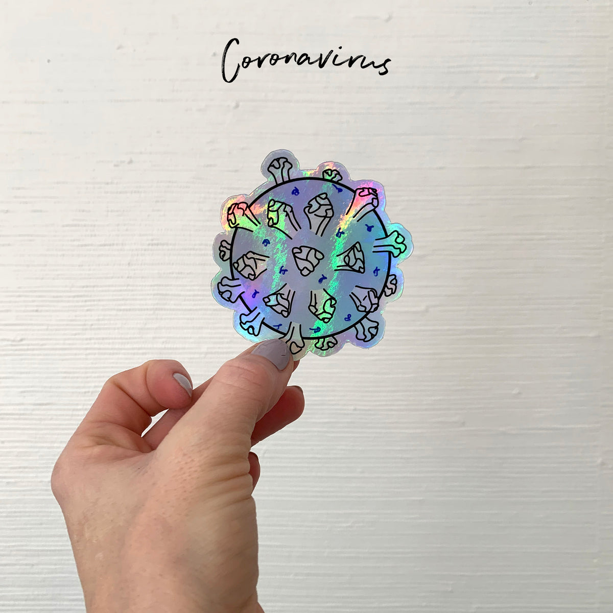 Coronavirus,[product type] - Sandra Black Science Art