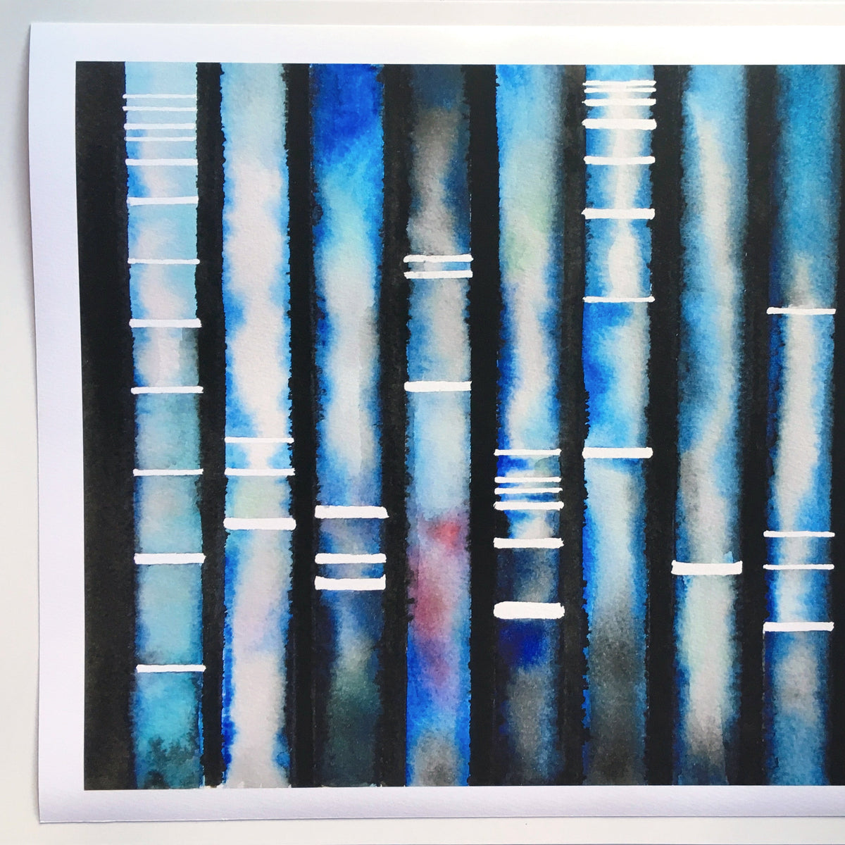 Electrophoresis 2,[product type] - Sandra Black Science Art