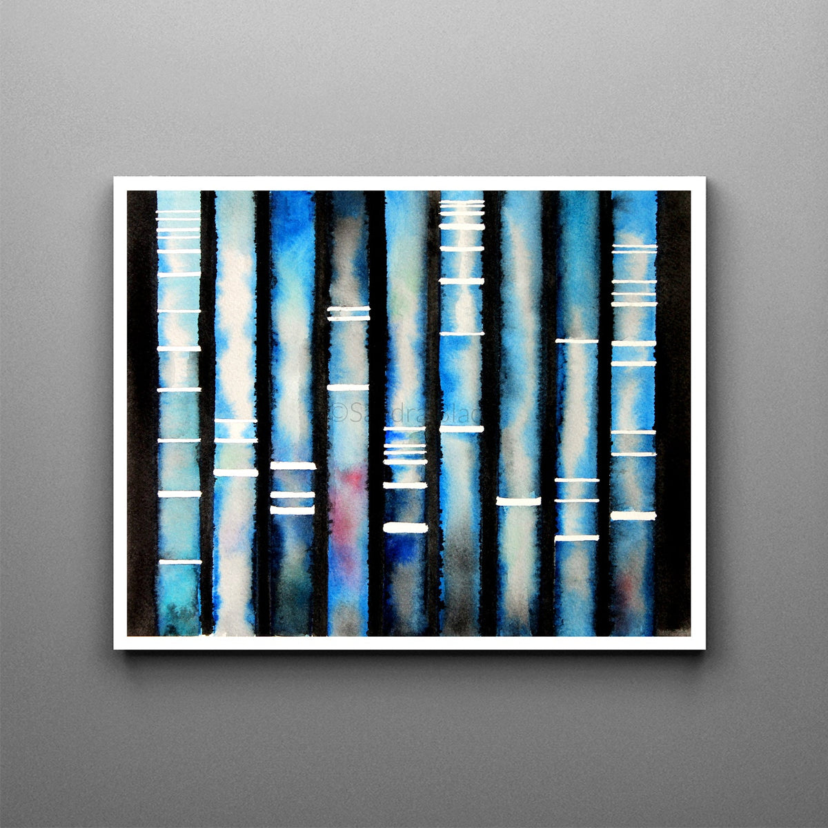 Electrophoresis 2,[product type] - Sandra Black Science Art