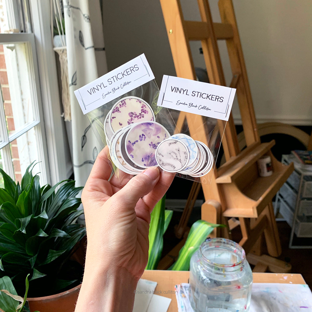 Fungi Stickers - Sandra Black Culliton
