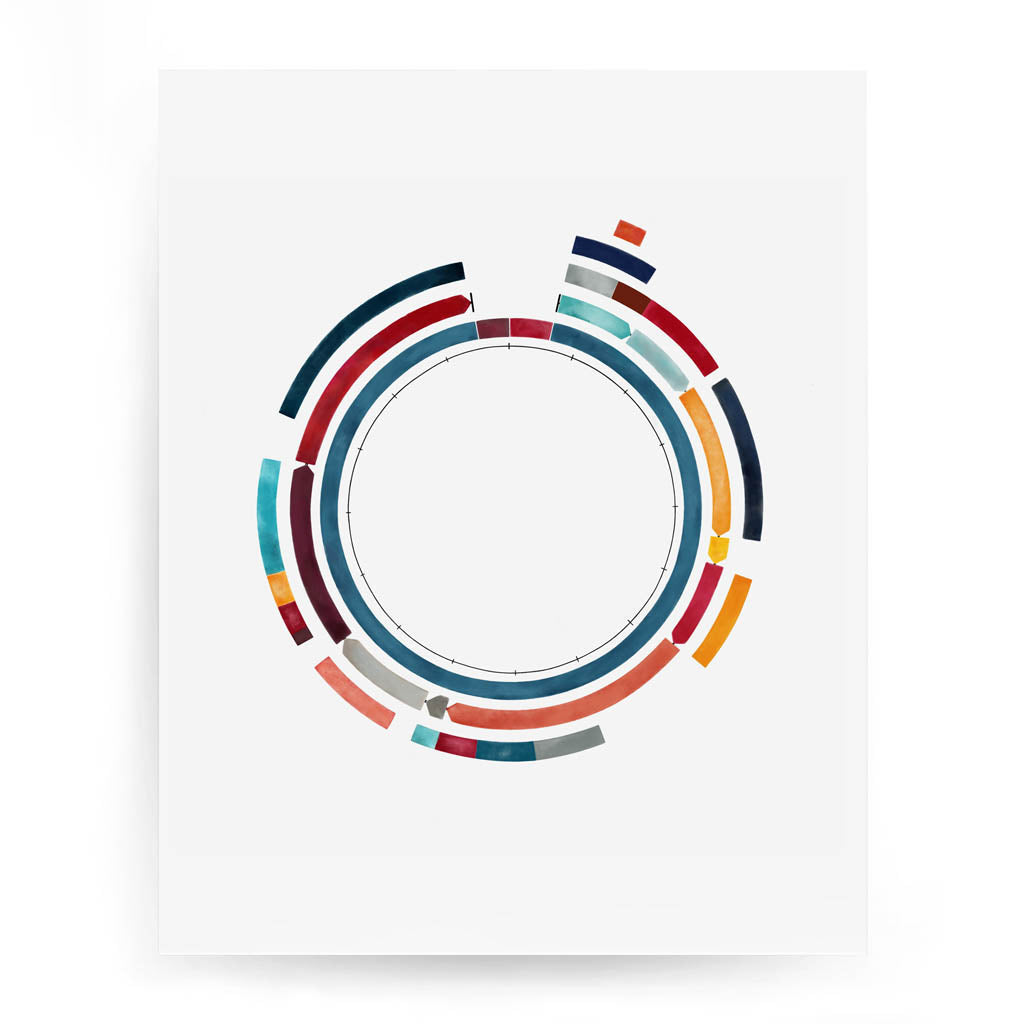 Hepatitis C Virus Genome,[product type] - Sandra Black Science Art