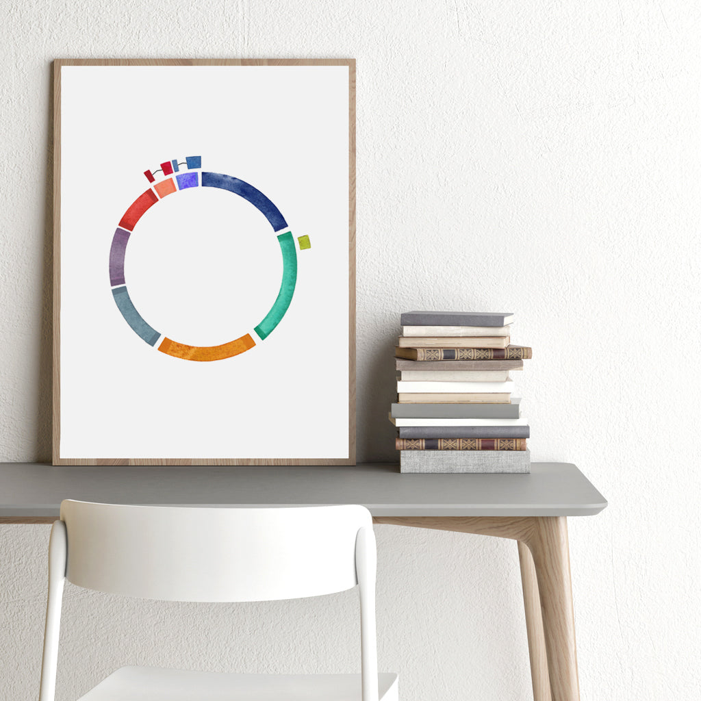 Influenza A,[product type] - Sandra Black Science Art