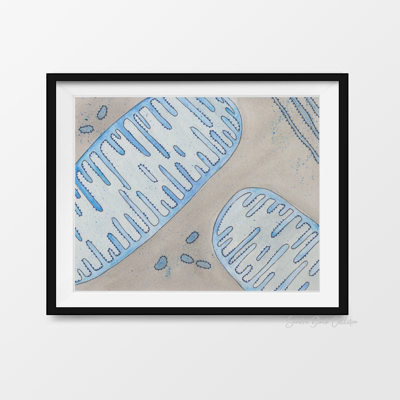 Mitochondria,[product type] - Sandra Black Science Art