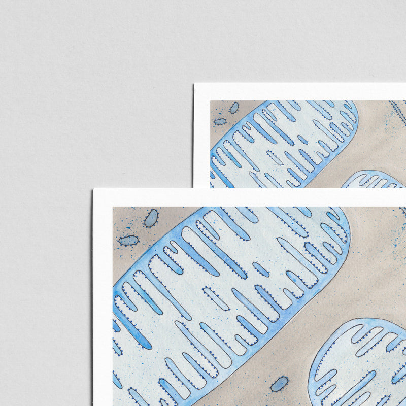 Mitochondria,[product type] - Sandra Black Science Art