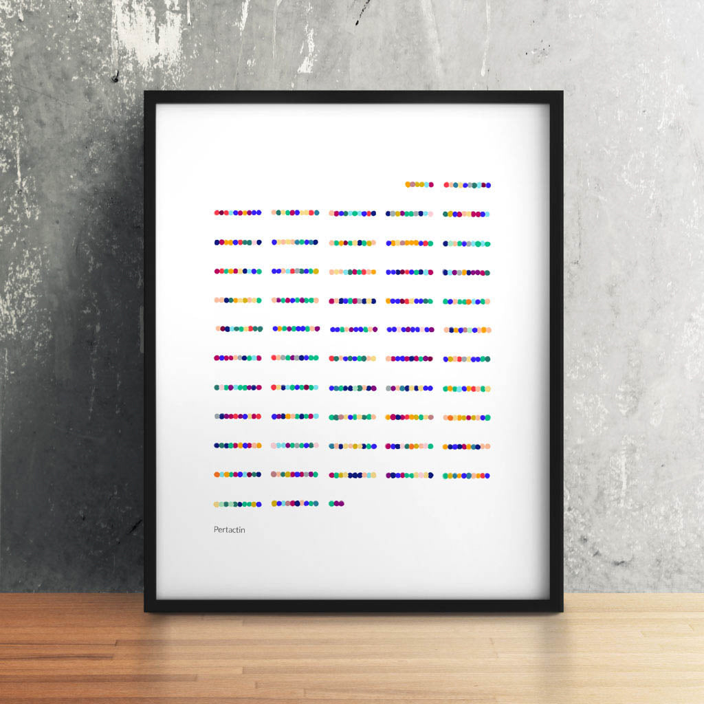 Pertactin,[product type] - Sandra Black Science Art