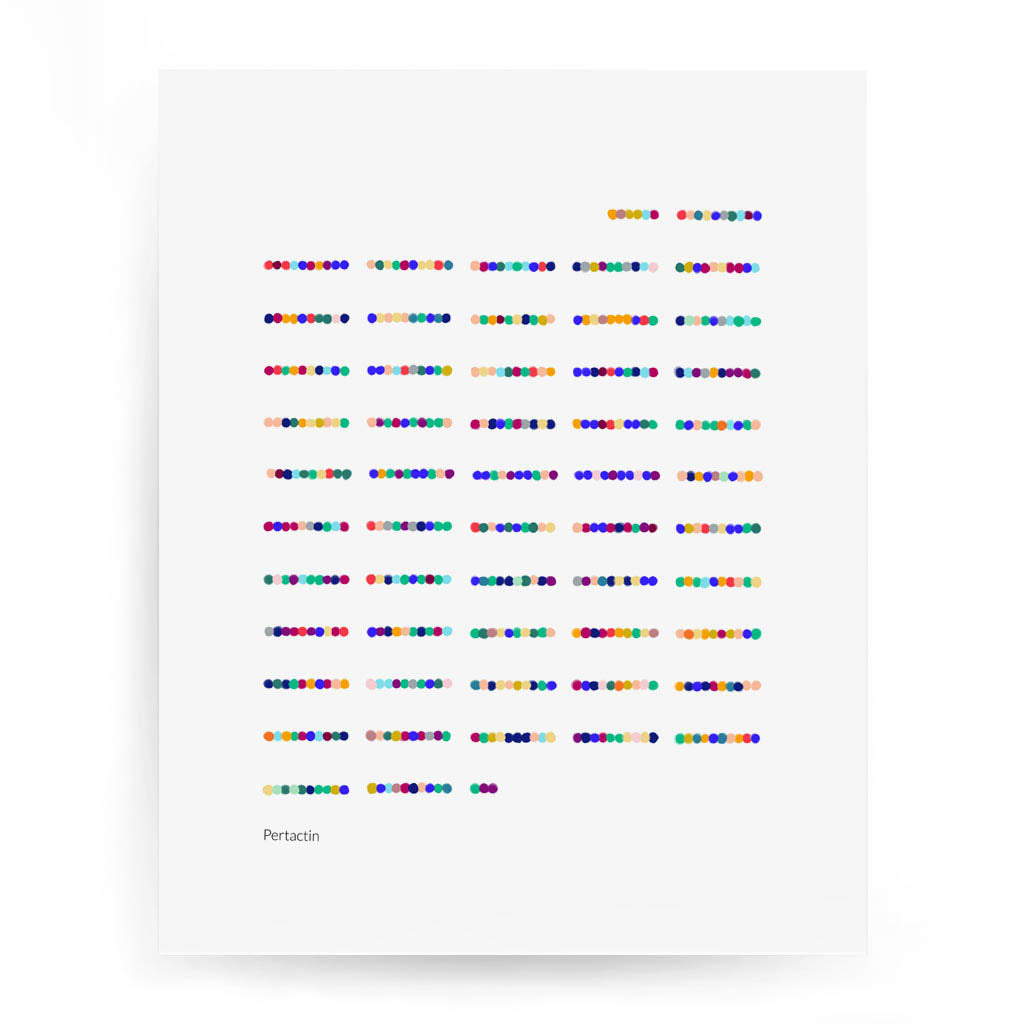 Pertactin,[product type] - Sandra Black Science Art