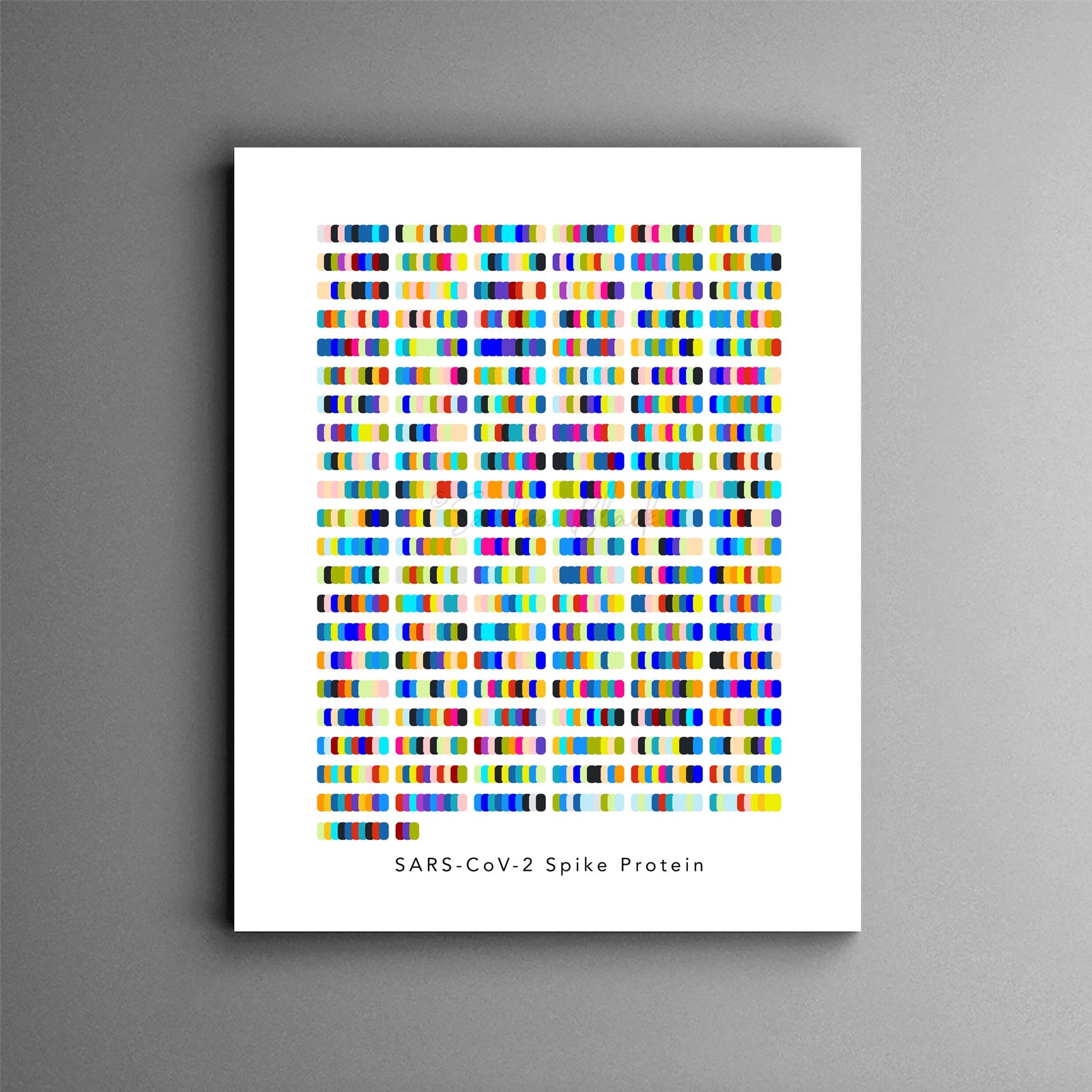 SARS-CoV-2 Spike Protein,[product type] - Sandra Black Science Art