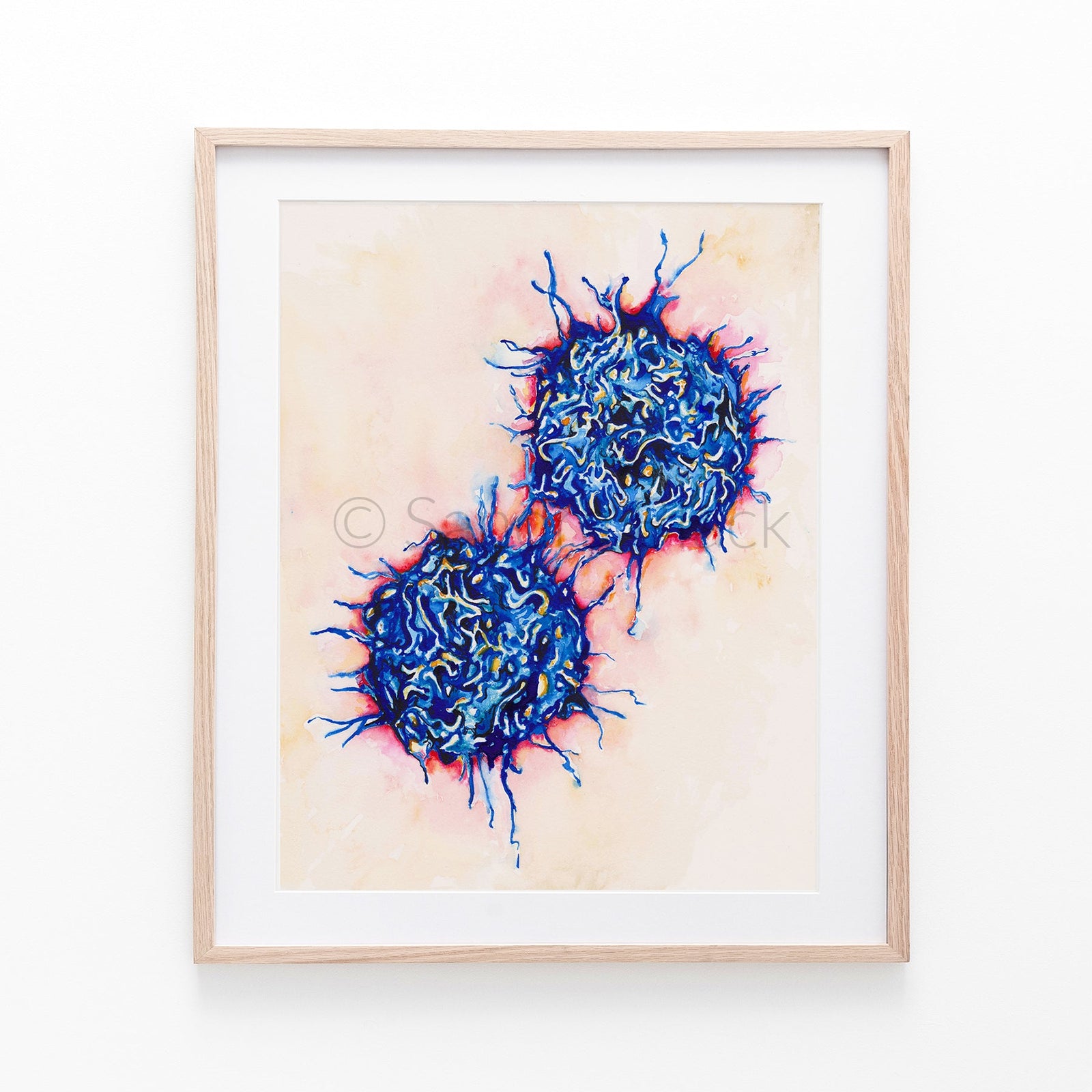 T Cells,[product type] - Sandra Black Science Art