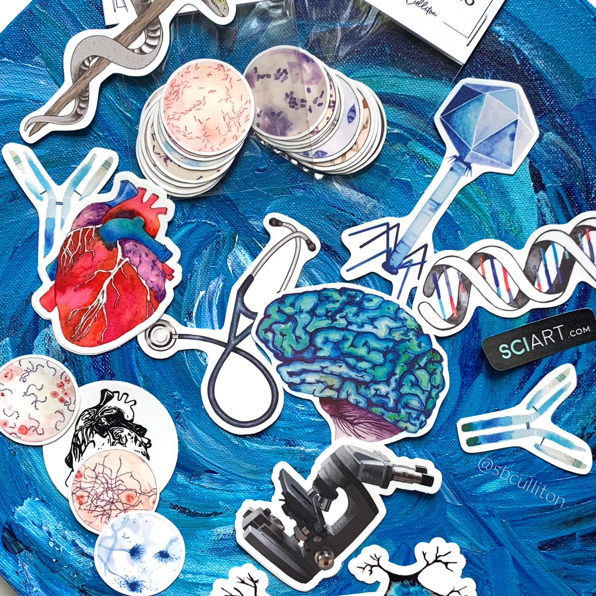 Stickers Grab Bag - Sandra Black Culliton